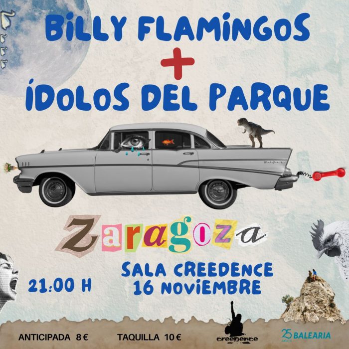 BILLY FLAMINGOS + IDOLOS DEL PARQUE