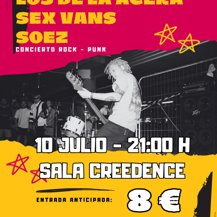 LOS DE LA ACERA + SOEZ + SEX VAN